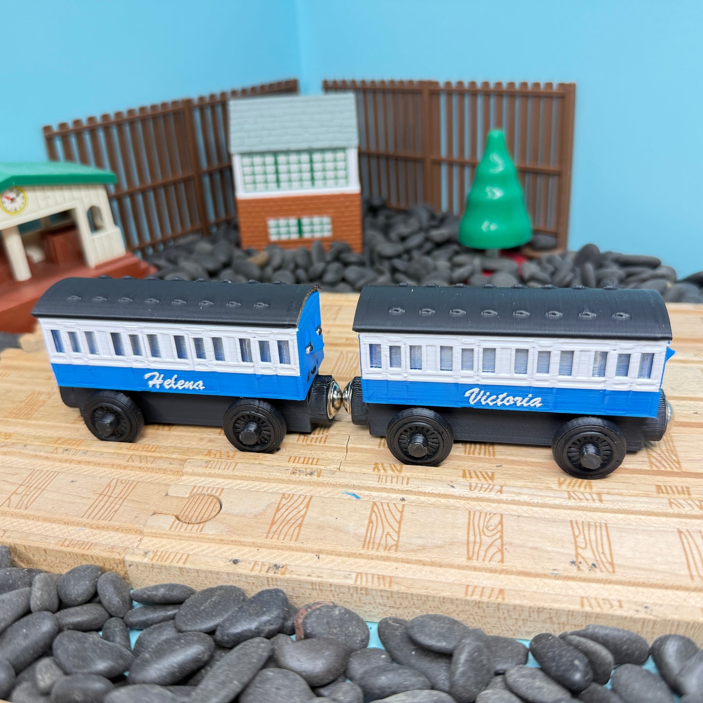 Helena and Victoria Trains from Thomas and Friends