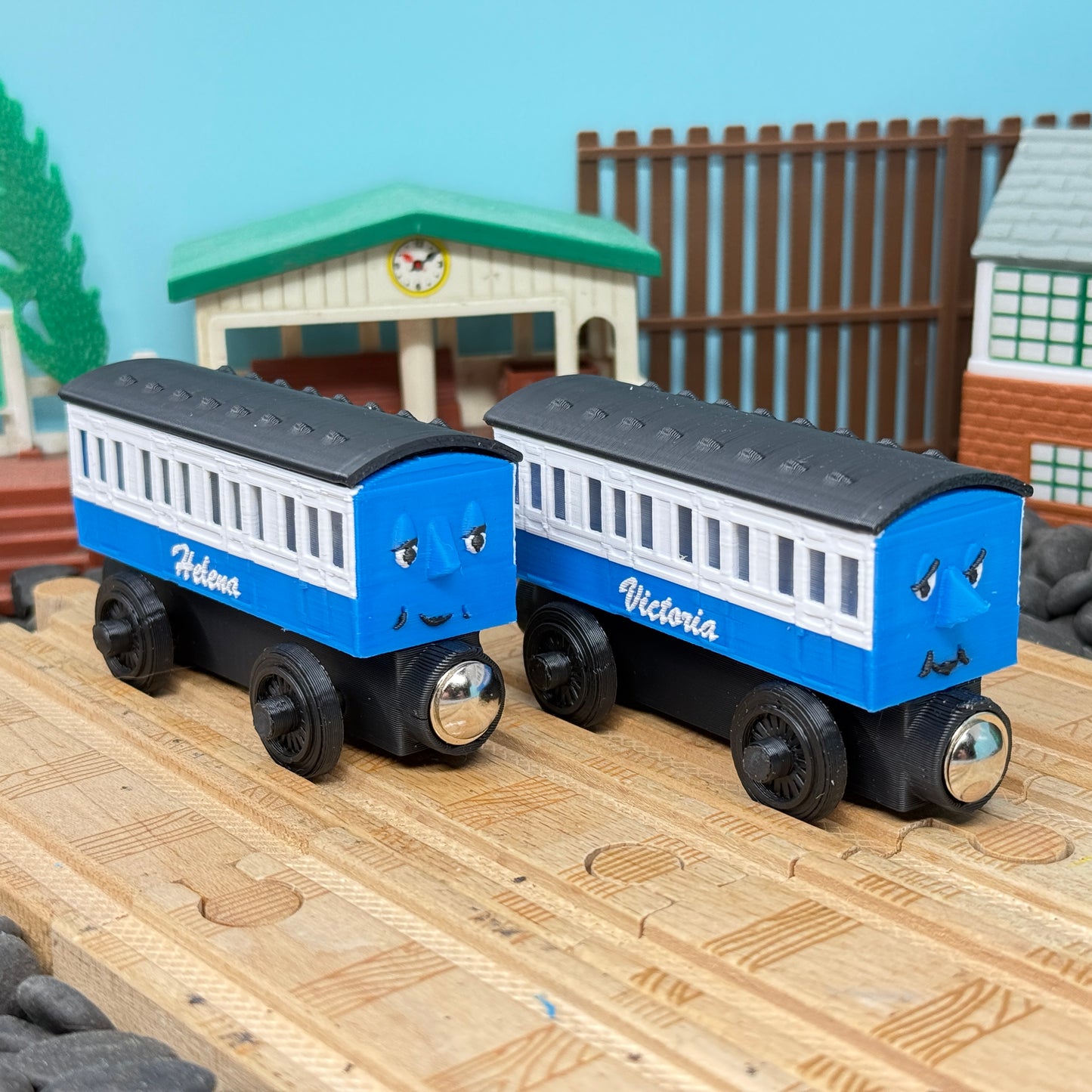 Helena and Victoria Trains from Thomas and Friends