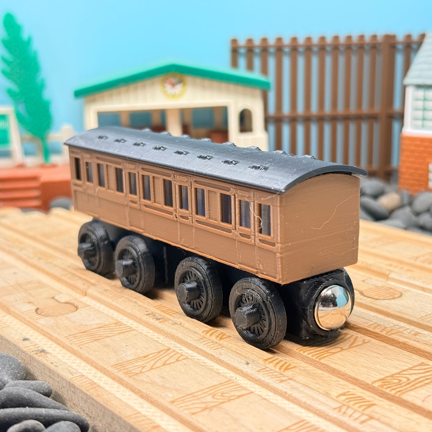 Passenger and Brake Coach Train