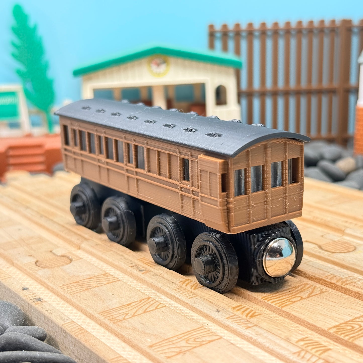 Passenger and Brake Coach Train
