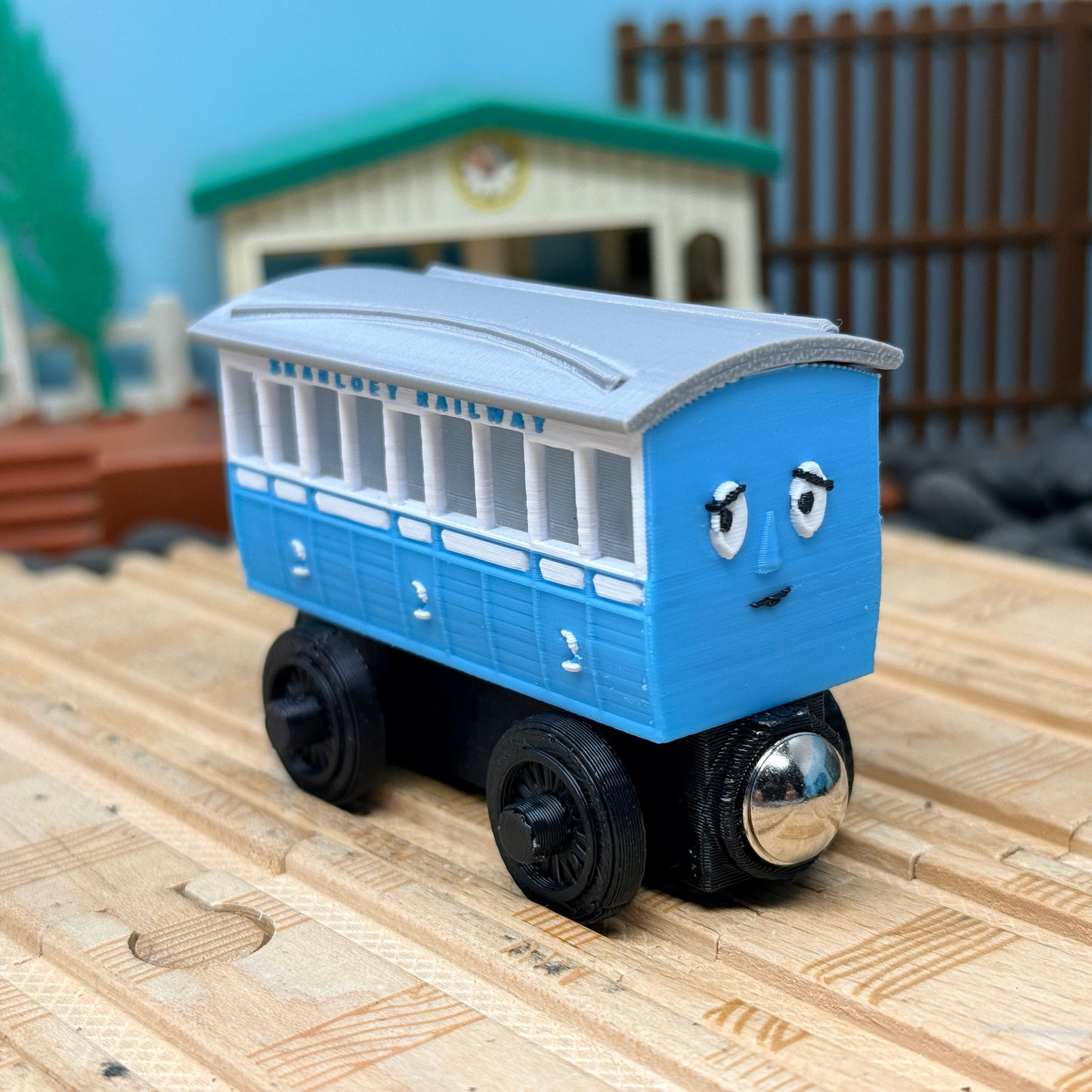 Skarloey Coach's Agnes, Ruth, Jemima, Lucy and Brake Van Beatrice (5 Trains)