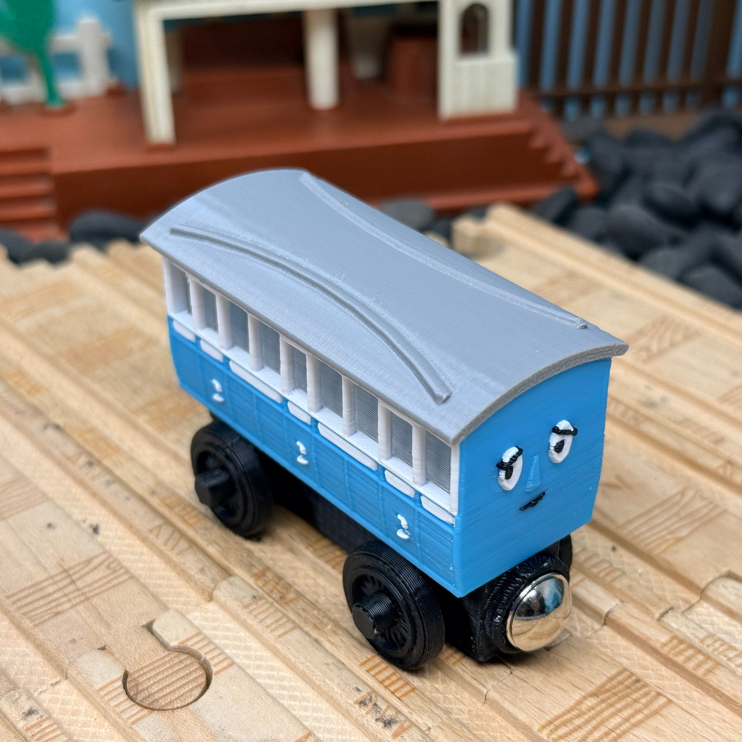Skarloey Coach's Agnes, Ruth, Jemima, Lucy and Brake Van Beatrice (5 Trains)