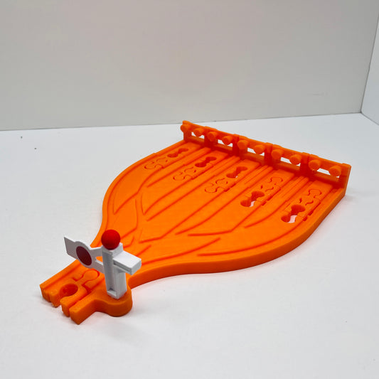 5 Way Split Train Track Switch & Buffer Set