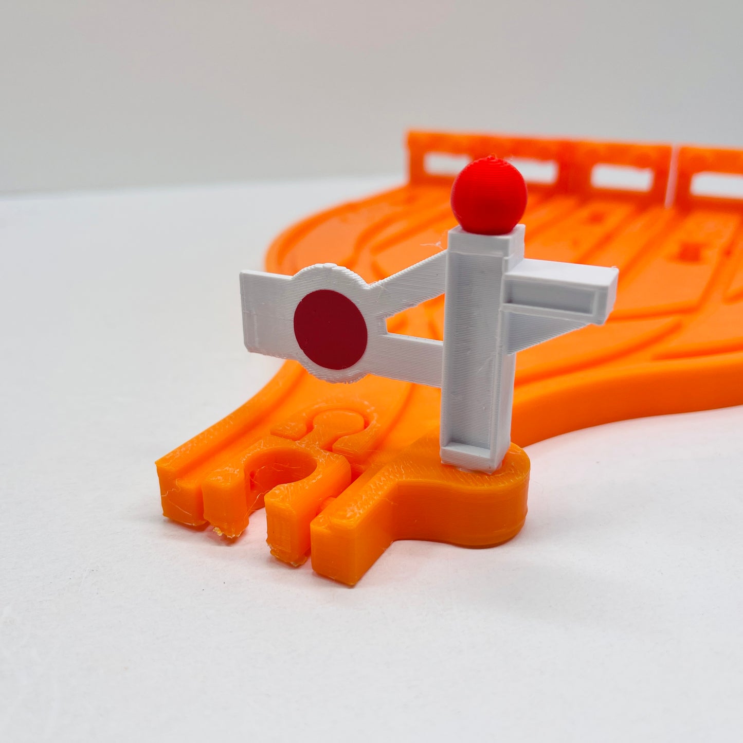5 Way Split Train Track Switch & Buffer Set