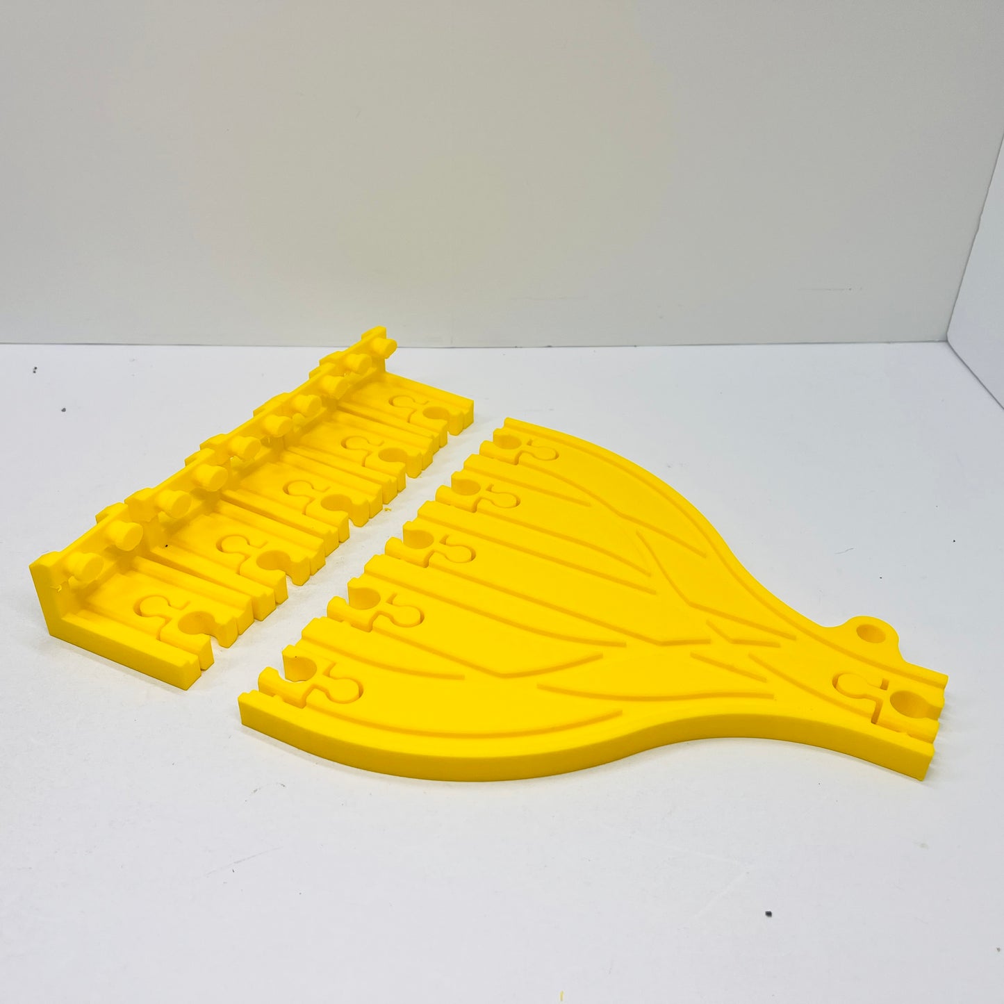 5 Way Split Train Track Switch & Buffer Set