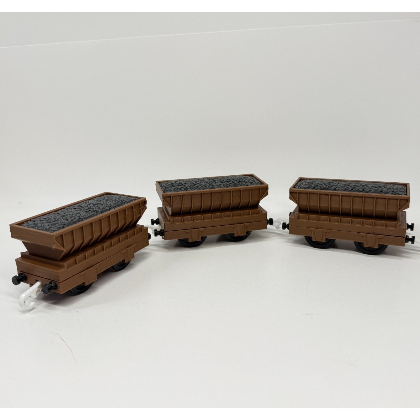 3 Coal Hopper Cargo Trains