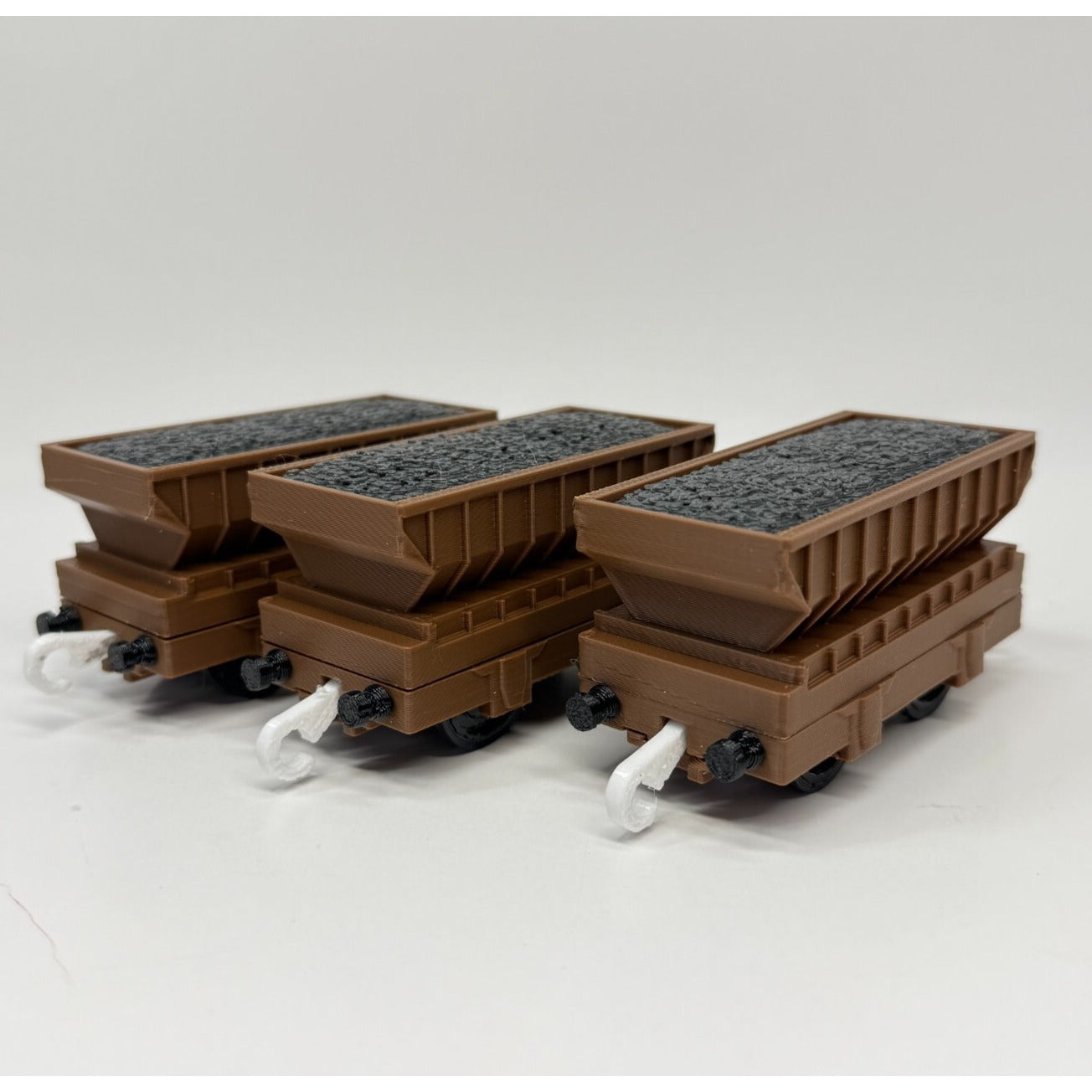 3 Coal Hopper Cargo Trains