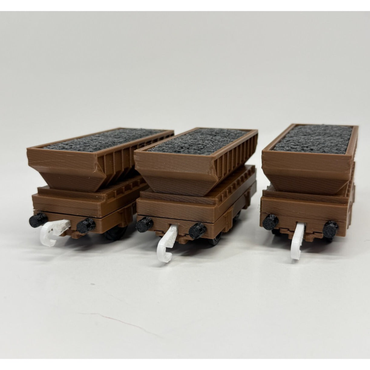 3 Coal Hopper Cargo Trains