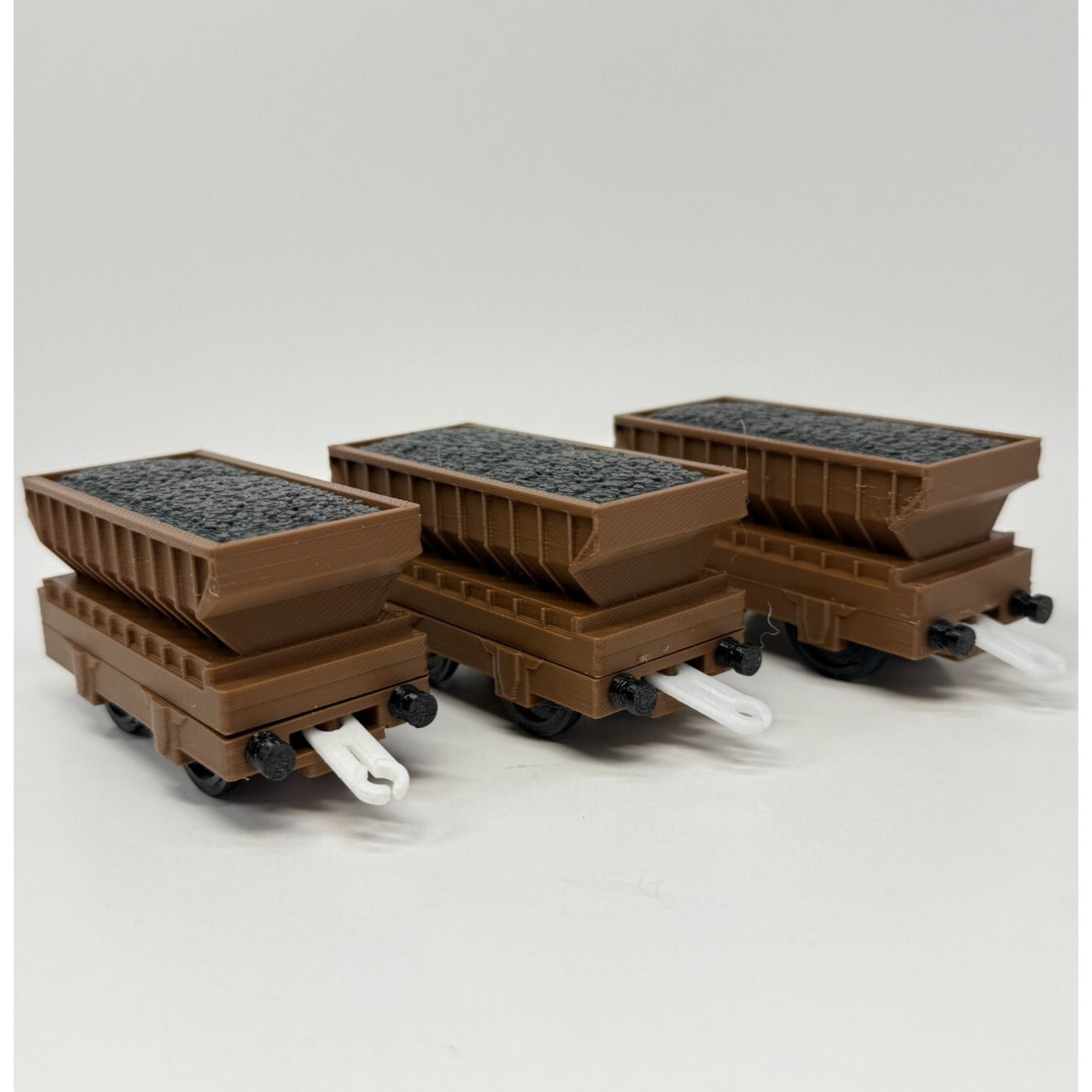 3 Coal Hopper Cargo Trains