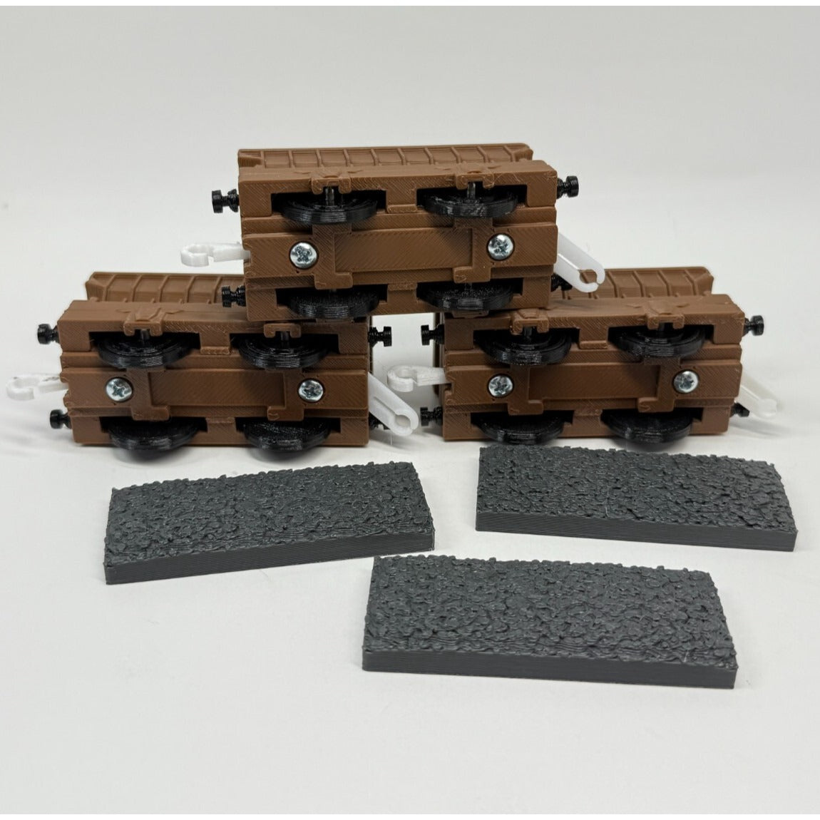 3 Coal Hopper Cargo Trains